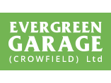 Evergreen Garage Crowfield Logo